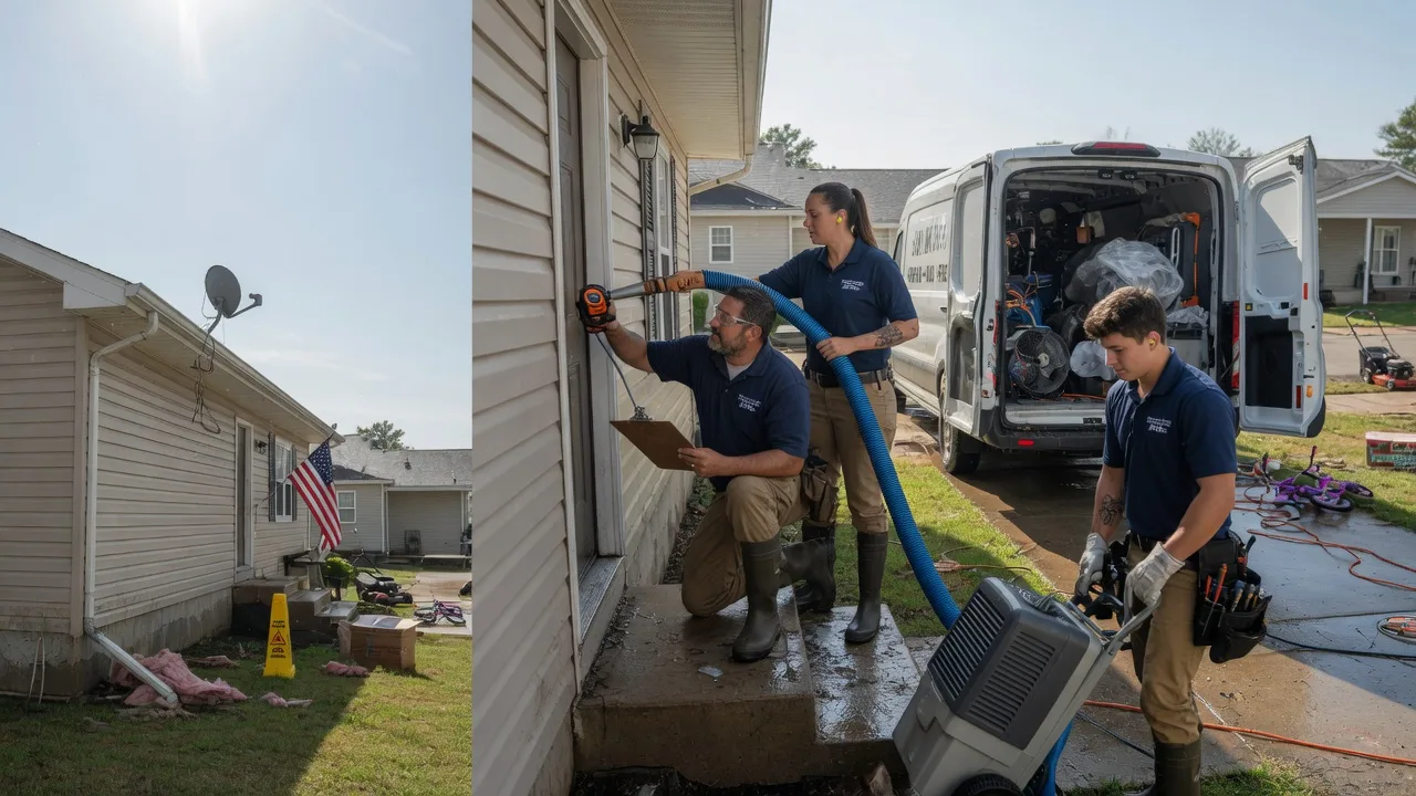 Ceiling Water Damage Restoration in Winnebago, IL near me